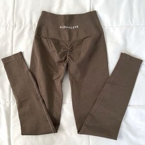 Alphalete Amplify Leggings - Mocha